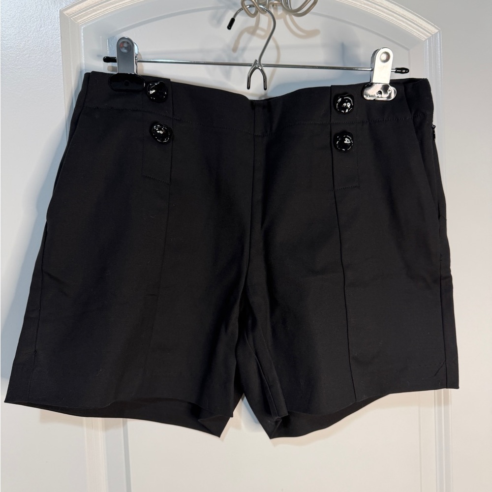 Vince Camuto Black High Waist Women's Shorts